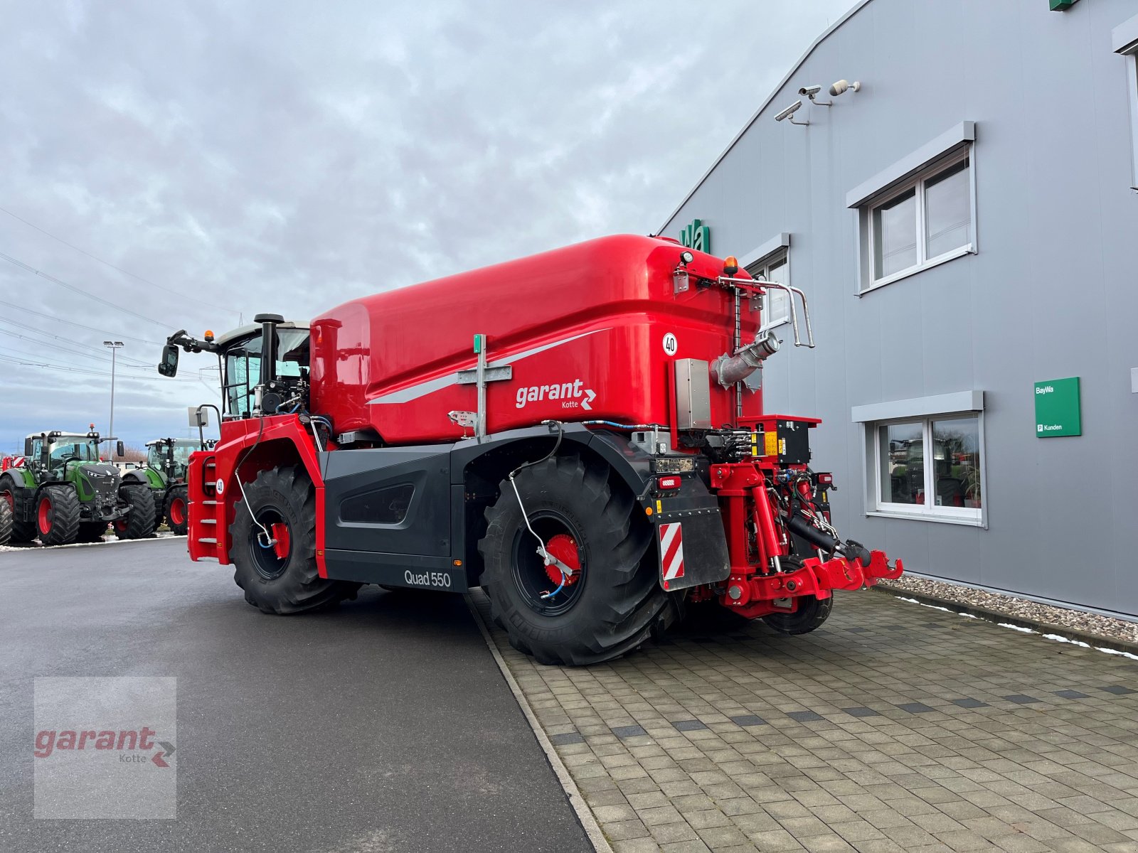 Gülleselbstfahrer Türe ait Vervaet Quad 550, Gebrauchtmaschine içinde Großweitzschen (resim 8)