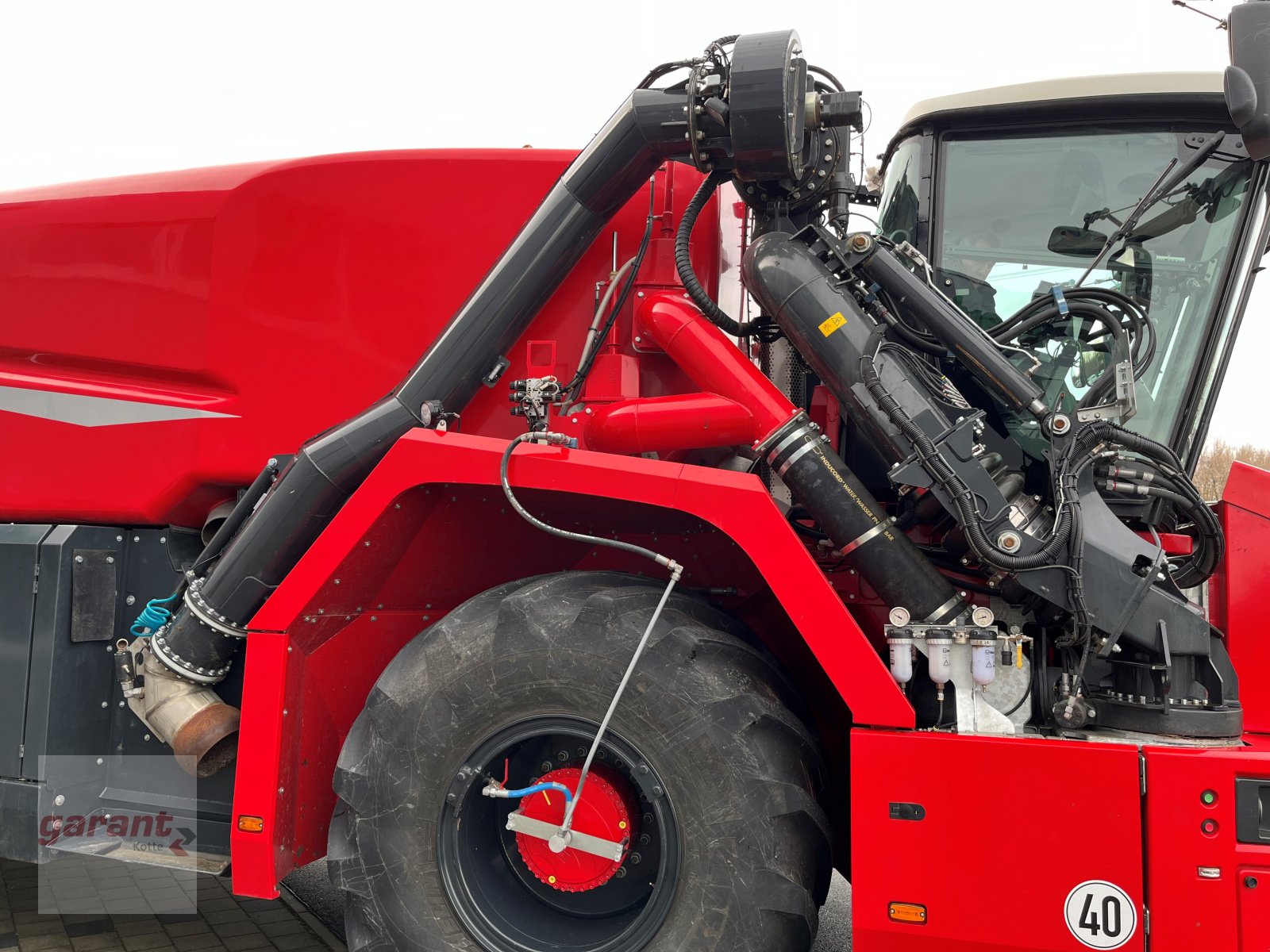 Gülleselbstfahrer van het type Vervaet Quad 550, Gebrauchtmaschine in Großweitzschen (Foto 10)