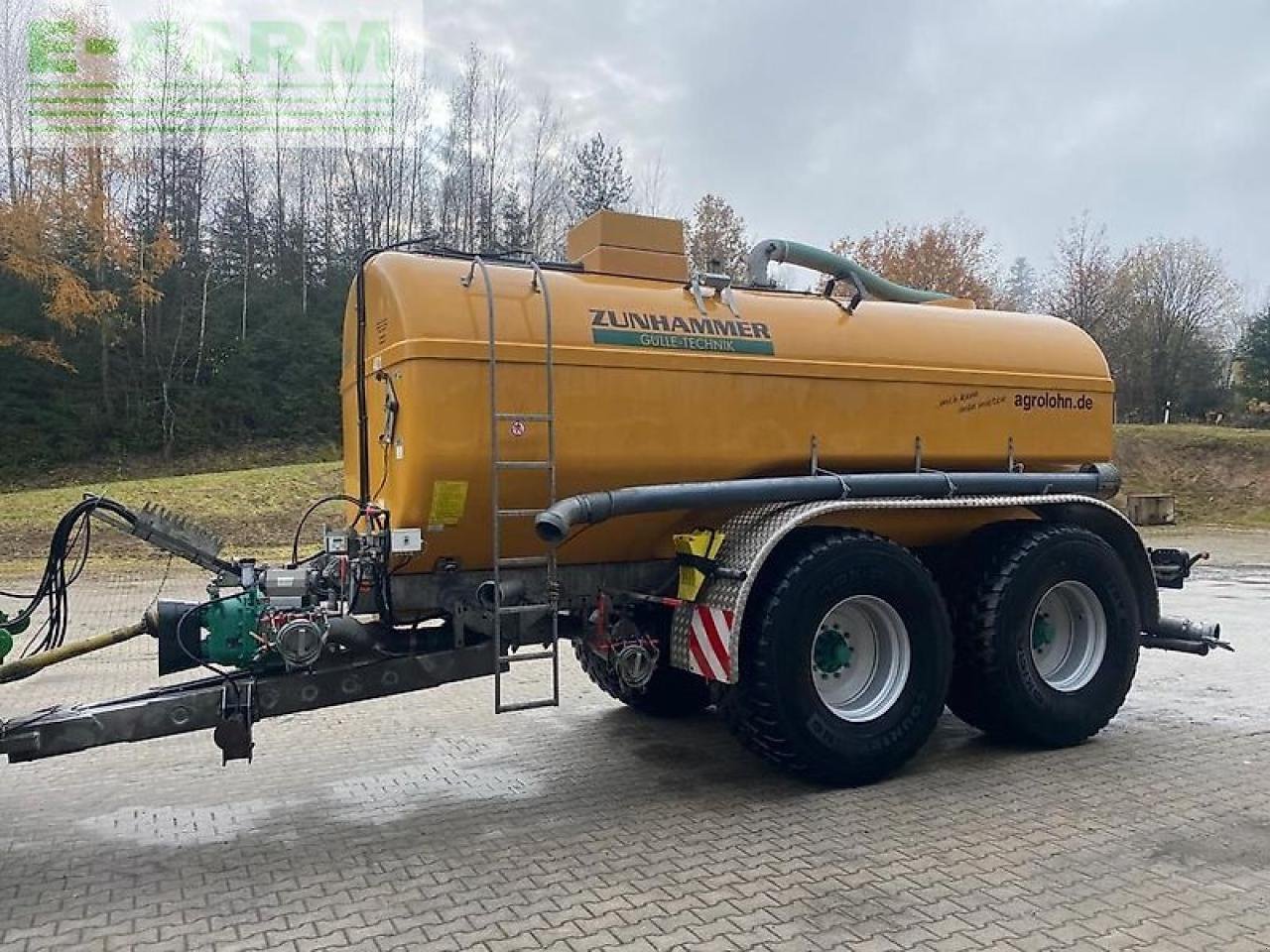 Gülleselbstfahrer van het type Zunhammer ske 19,5, Gebrauchtmaschine in NEUKIRCHEN V. WALD (Foto 1)