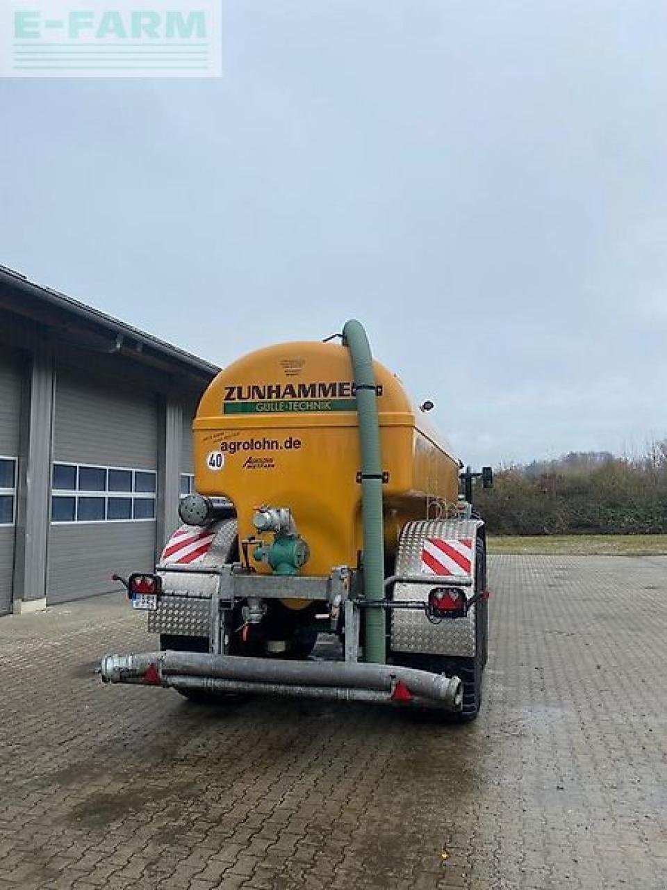 Gülleselbstfahrer van het type Zunhammer ske 19,5, Gebrauchtmaschine in NEUKIRCHEN V. WALD (Foto 7)