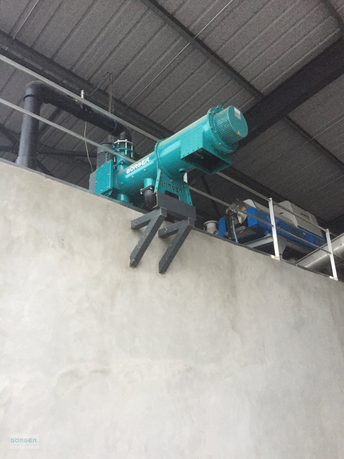 Gülleseparator tipa Börger Bioselect RC 25, RC 40, RC 75 oder RC 150 stationär (optional auf Wandhalterung), Neumaschine u Borken-Weseke (Slika 5)