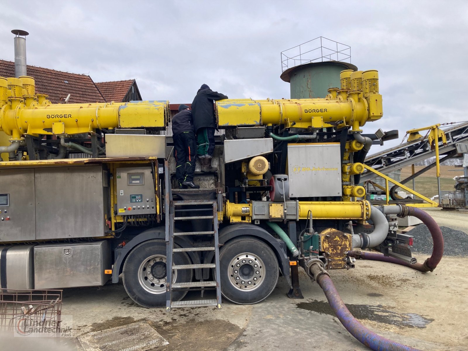 Gülleseparator des Typs EURO-Jabelmann LKW Gülleseparator, Gebrauchtmaschine in Floss (Bild 2)