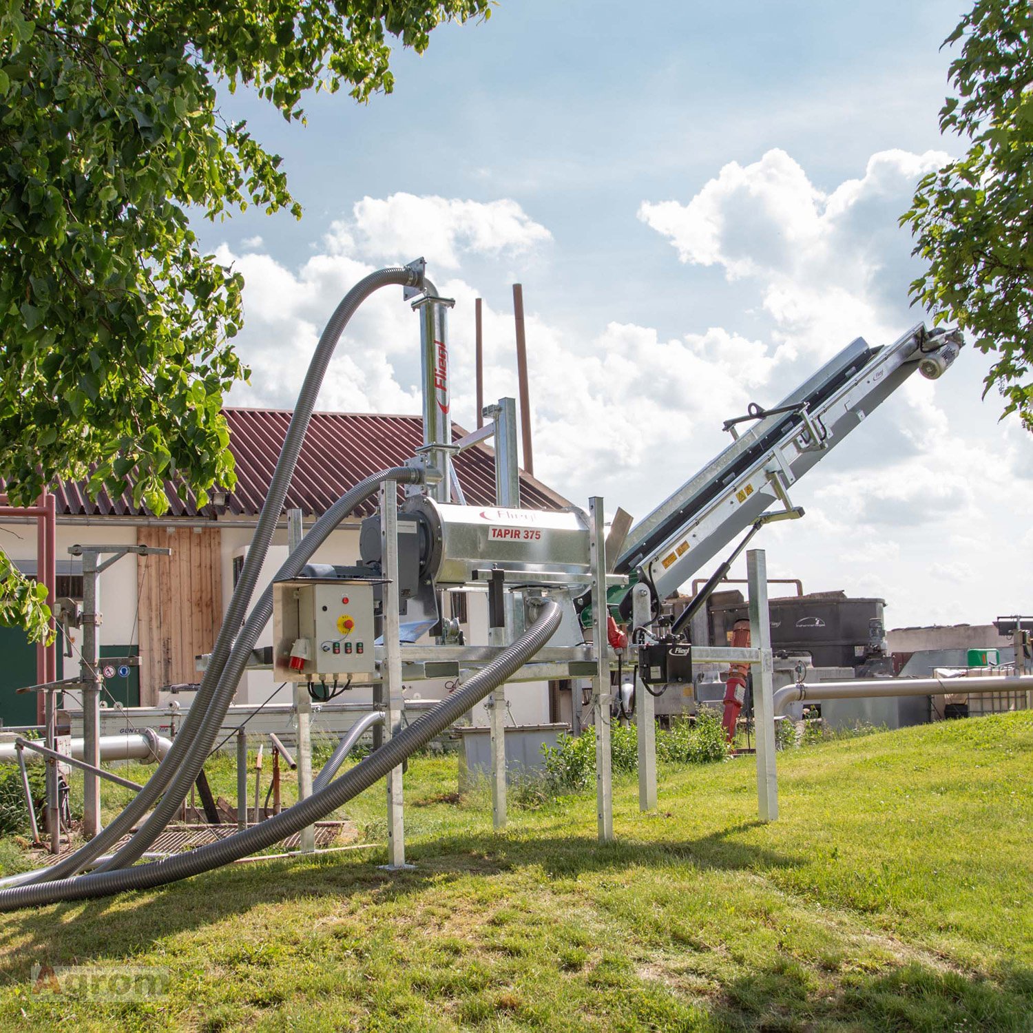 Gülleseparator Türe ait Fliegl Tapir 375 Gülleseparator, Neumaschine içinde Meißenheim-Kürzell (resim 9)