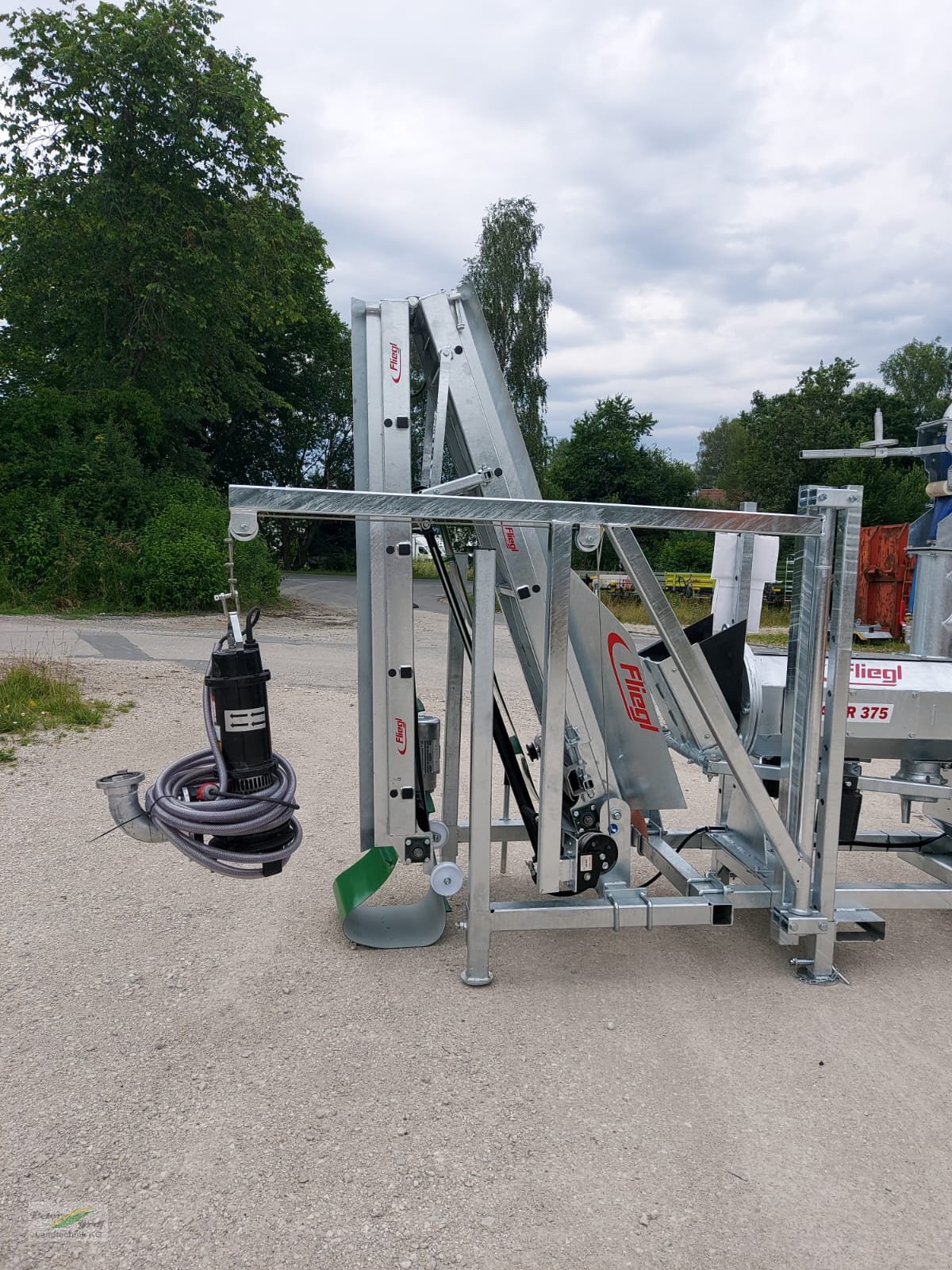 Gülleseparator del tipo Fliegl Tapir 375, Neumaschine In Pegnitz-Bronn (Immagine 5)