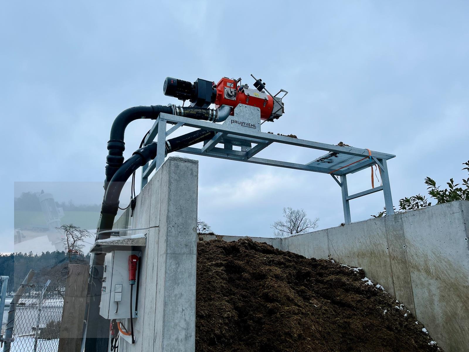 Gülleseparator del tipo Paulmichl Separatoren Leistung 10 – 60 m³/h, Neumaschine en Leutkirch (Imagen 8)