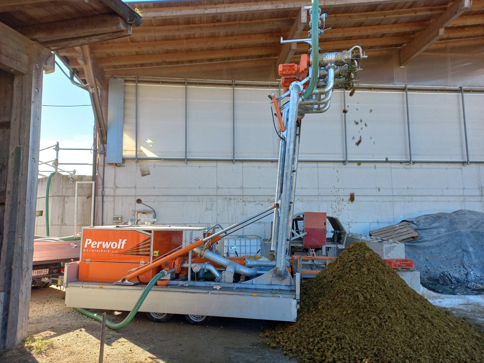 Gülleseparator del tipo Stallkamp Mobiler Gülleseparator, Gebrauchtmaschine en Obdach (Imagen 12)