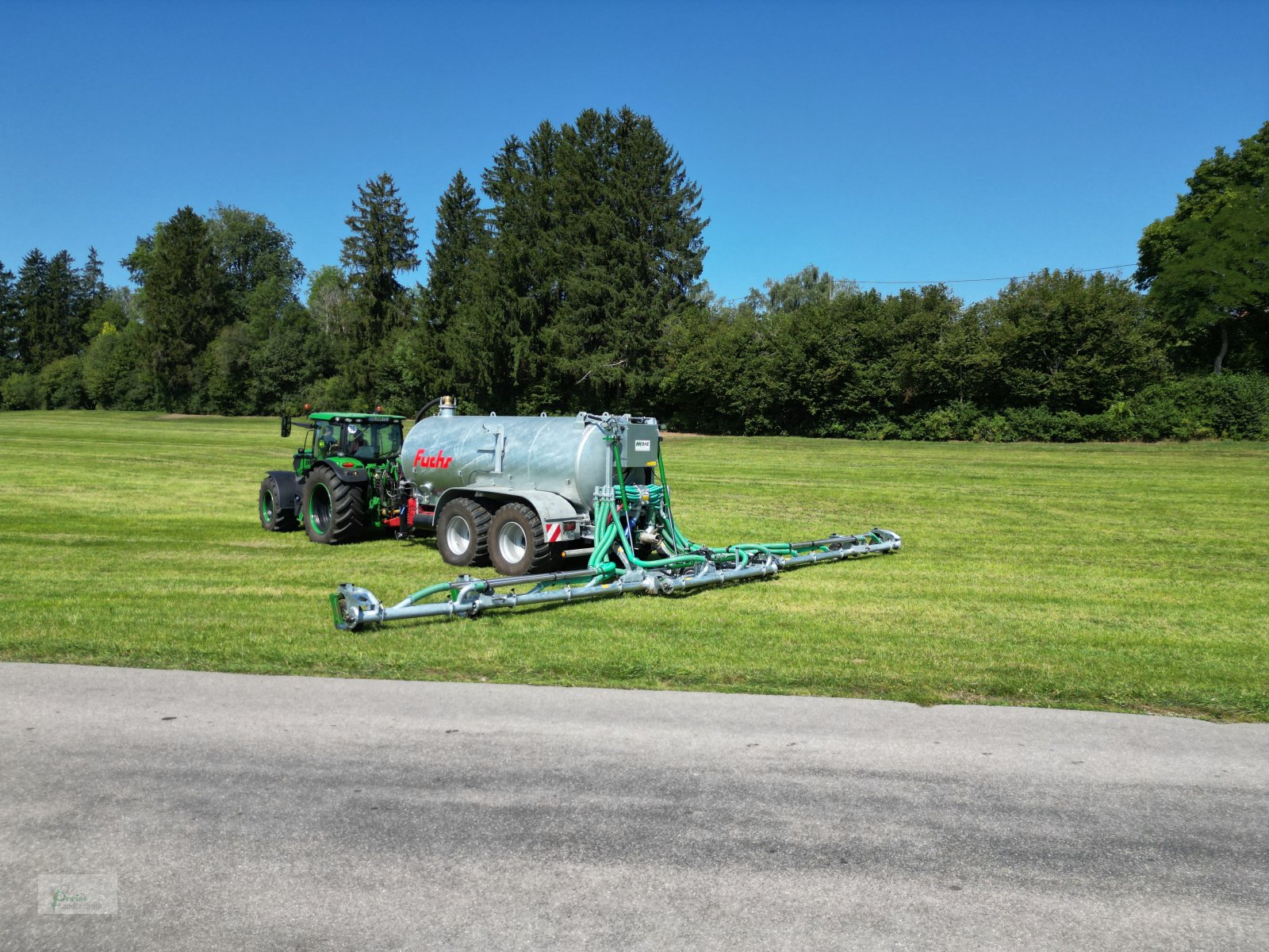 Gülleverteiltechnik Türe ait BHE Agrotec GmbH Rohrverteiler Typ 1200, Neumaschine içinde Bad Kötzting (resim 3)