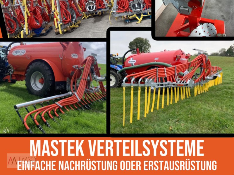 Gülleverteiltechnik typu Mastek Schleppschlauchverteiler Schleppschuhverteiler zur Nachrüstung, Neumaschine v Südbrookmerland (Obrázek 1)
