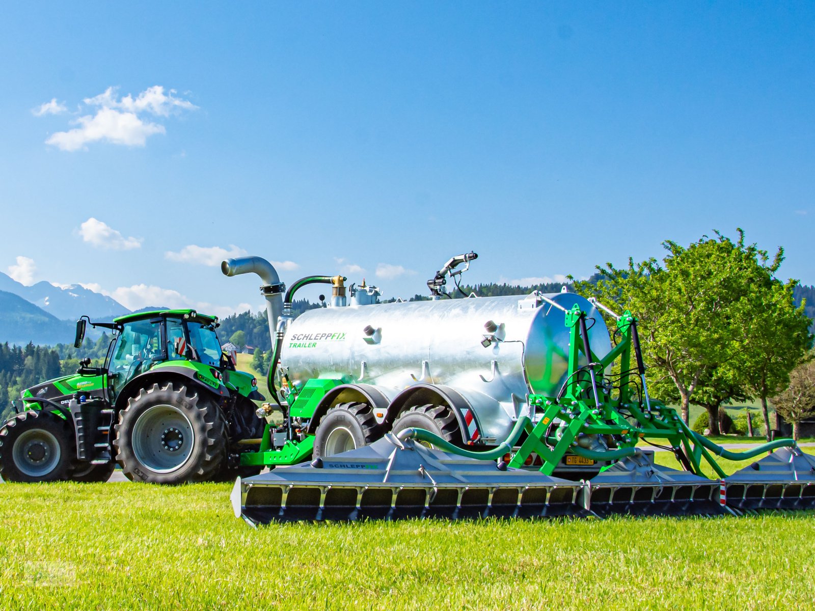 Gülleverteiltechnik du type Schleppfix Gülleverteiler SFA 12, Neumaschine en Bad Kötzting (Photo 1)