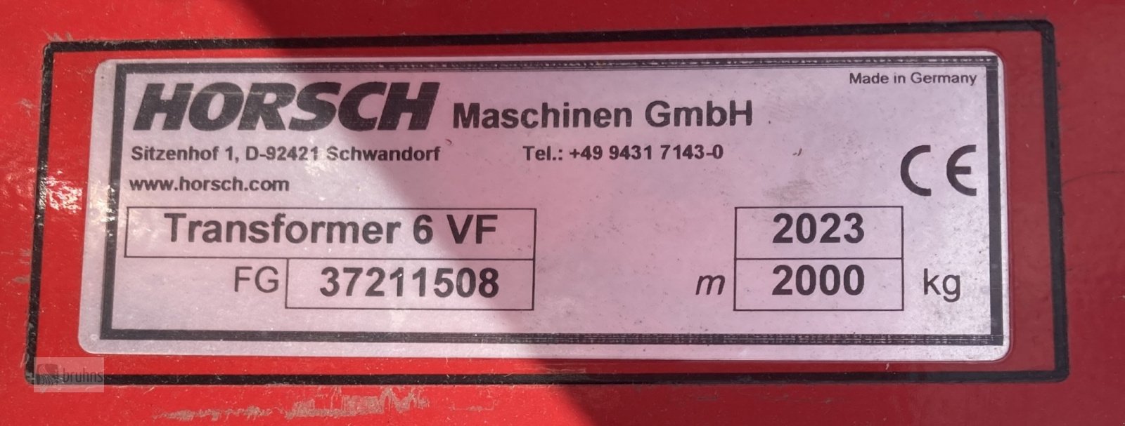 Hackgerät typu Horsch transformer, Neumaschine w Karstädt (Zdjęcie 15)