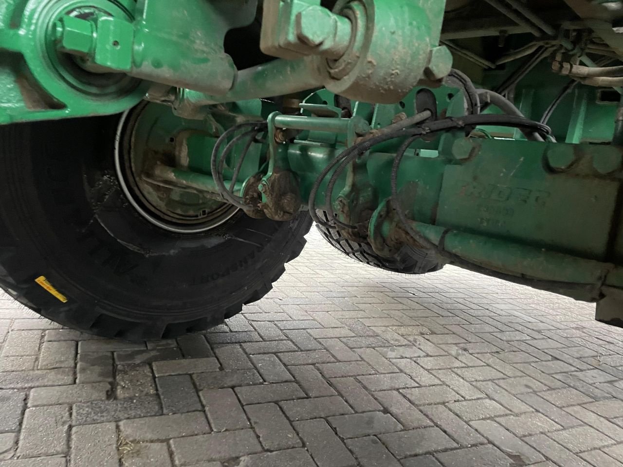 Häcksel Transportwagen del tipo Alasco Tridem Gronddumper, Gebrauchtmaschine In Vriezenveen (Immagine 9)