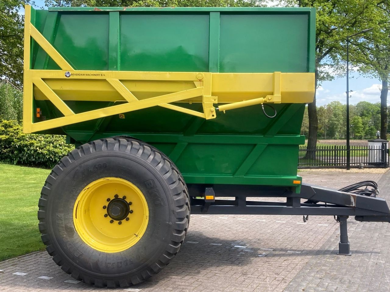 Häcksel Transportwagen van het type Alasco UDO 80, Gebrauchtmaschine in Vriezenveen (Foto 5)