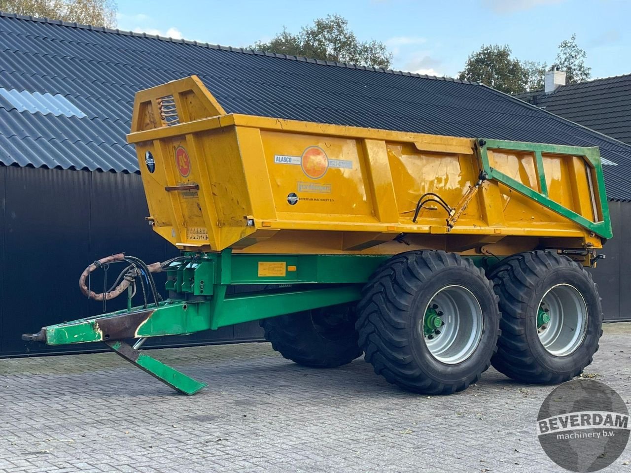 Häcksel Transportwagen van het type Alasco Udo 90, Gebrauchtmaschine in Vriezenveen (Foto 1)