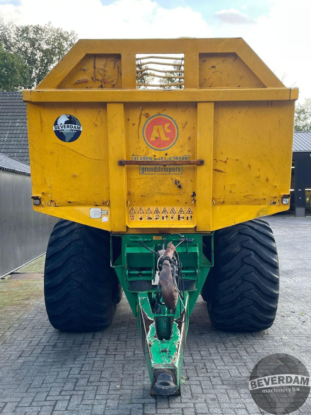 Häcksel Transportwagen des Typs Alasco Udo 90, Gebrauchtmaschine in Vriezenveen (Bild 8)