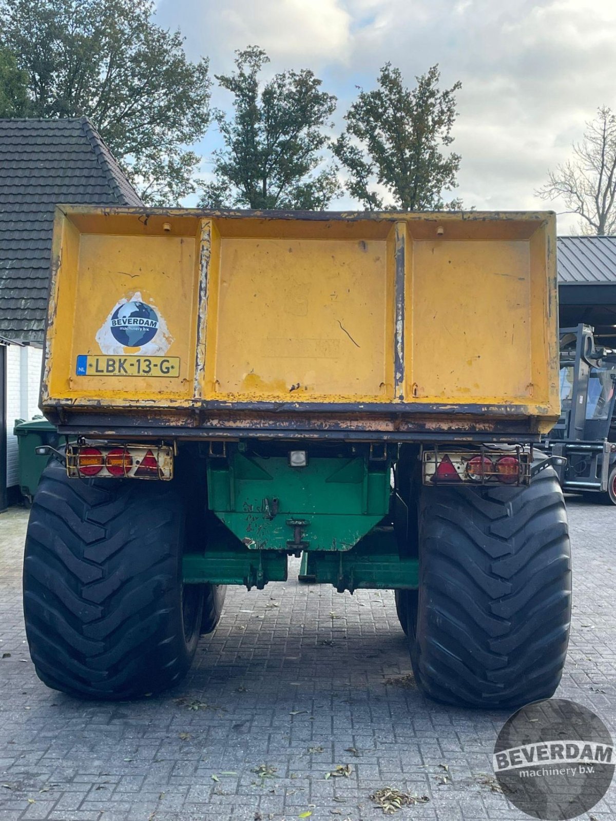 Häcksel Transportwagen des Typs Alasco Udo 90, Gebrauchtmaschine in Vriezenveen (Bild 9)