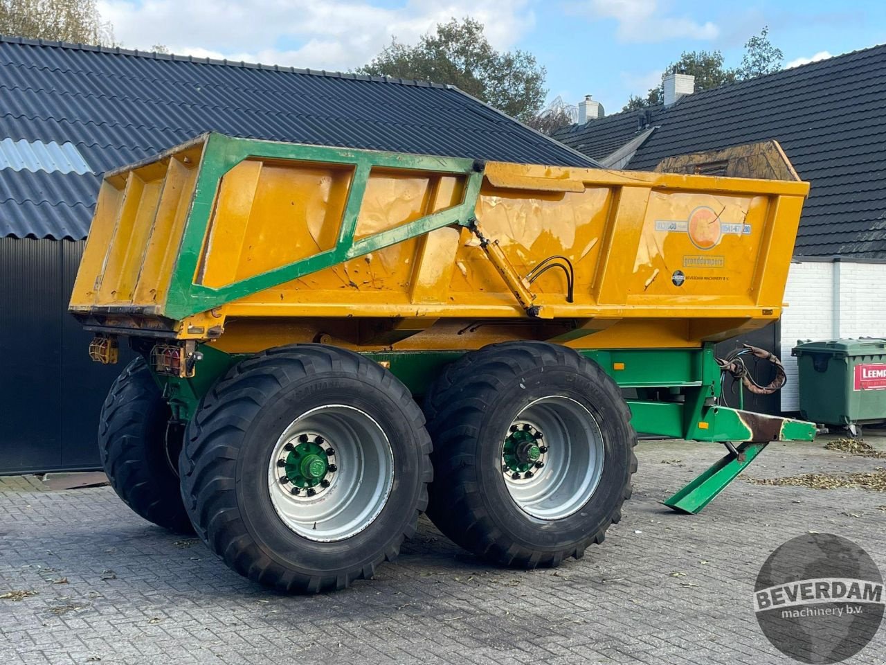 Häcksel Transportwagen van het type Alasco Udo 90, Gebrauchtmaschine in Vriezenveen (Foto 4)