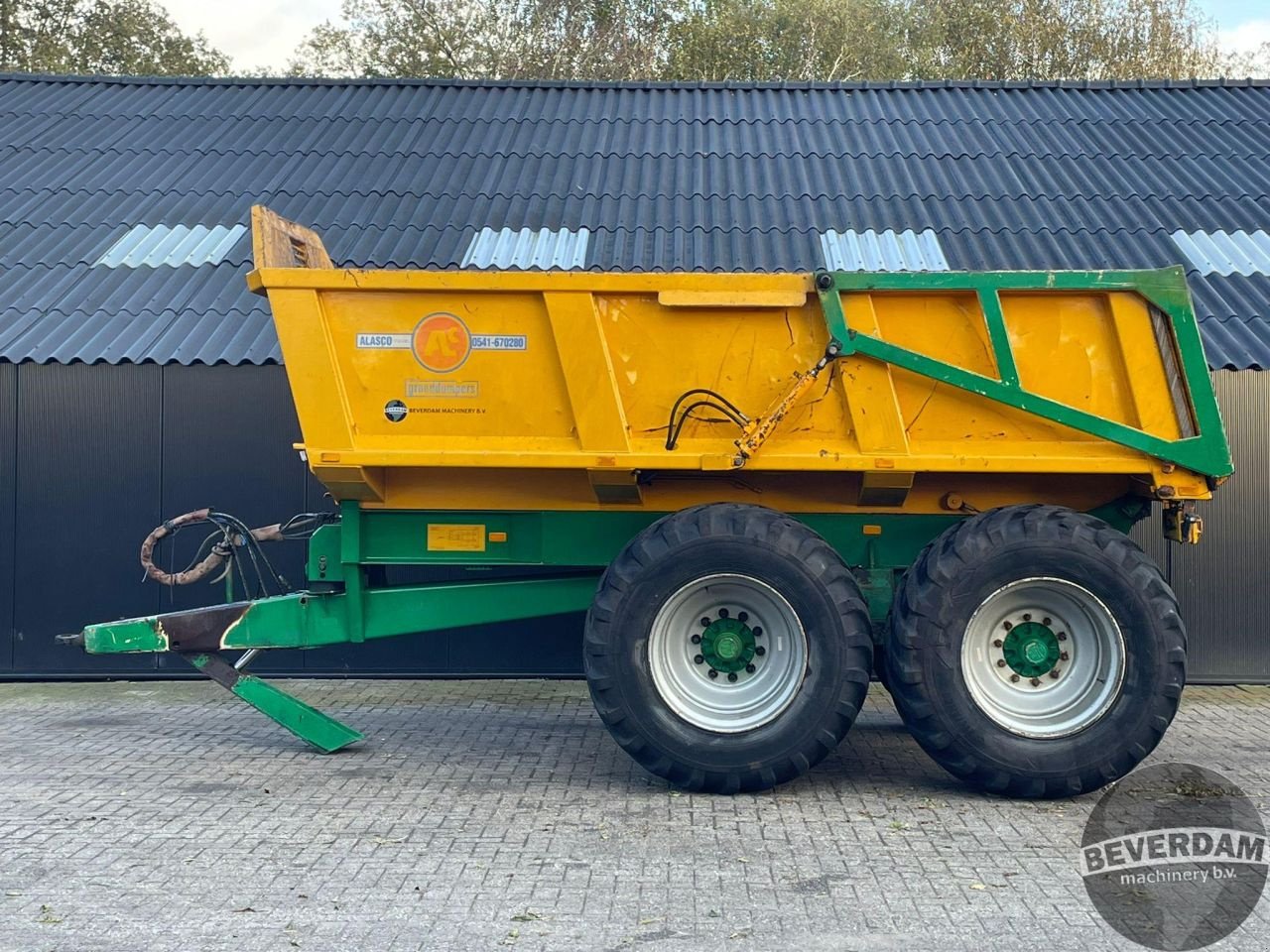 Häcksel Transportwagen van het type Alasco Udo 90, Gebrauchtmaschine in Vriezenveen (Foto 5)