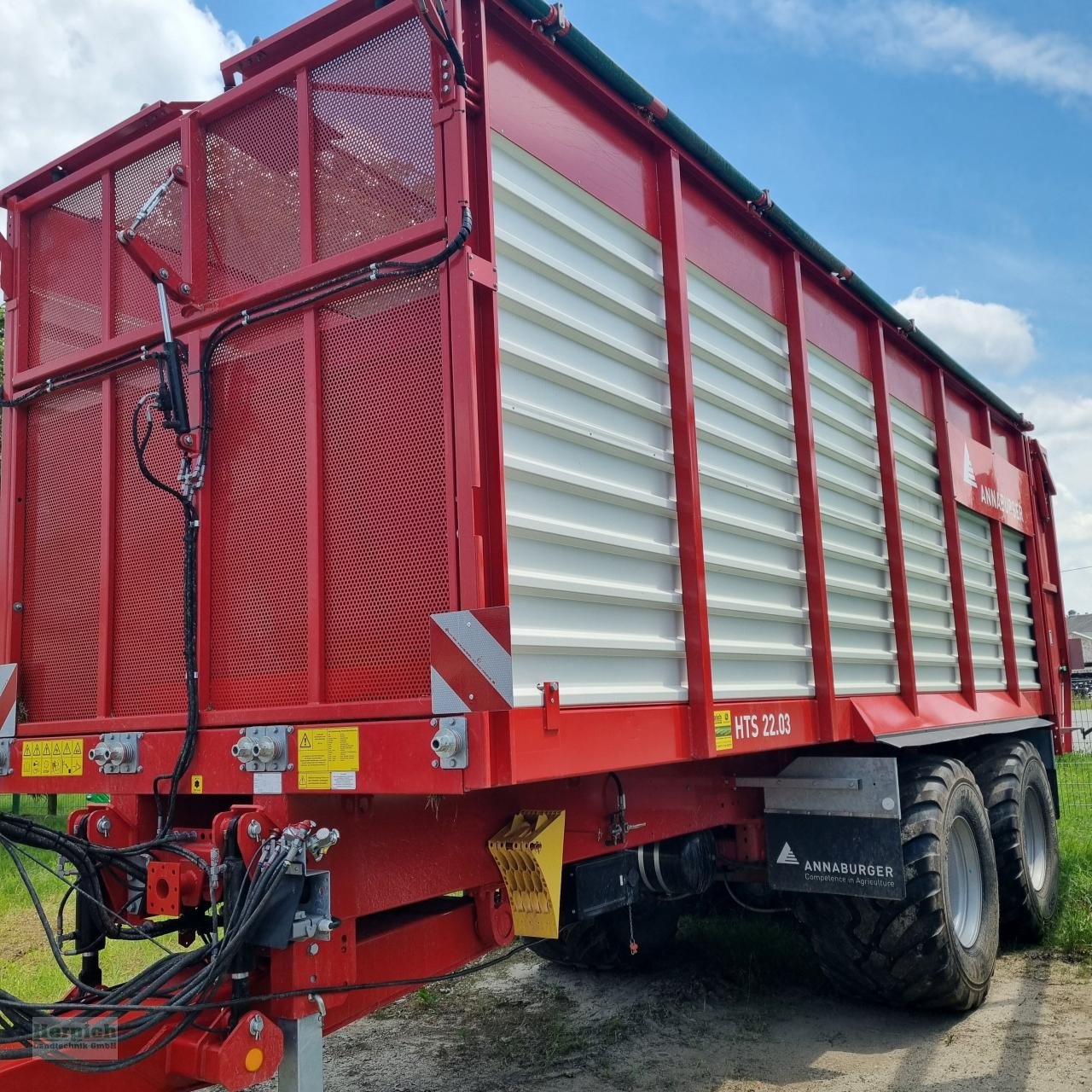 Häcksel Transportwagen of the type Annaburger HTS 22 F. 03, Gebrauchtmaschine in Drebach (Picture 1)