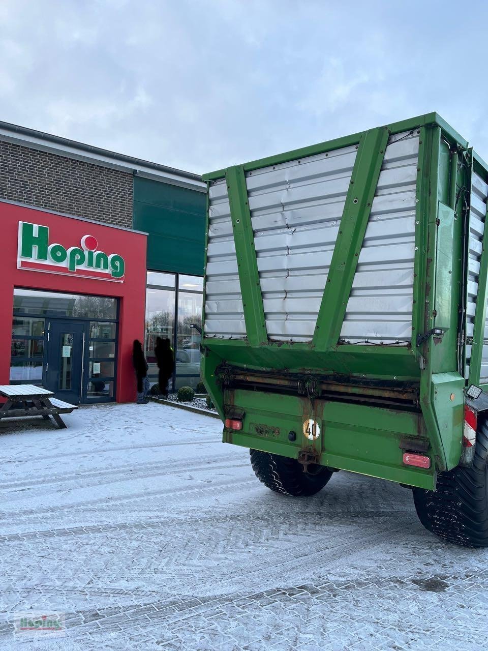 Häcksel Transportwagen типа Bergmann HTW 40 S, Gebrauchtmaschine в Bakum (Фотография 3)