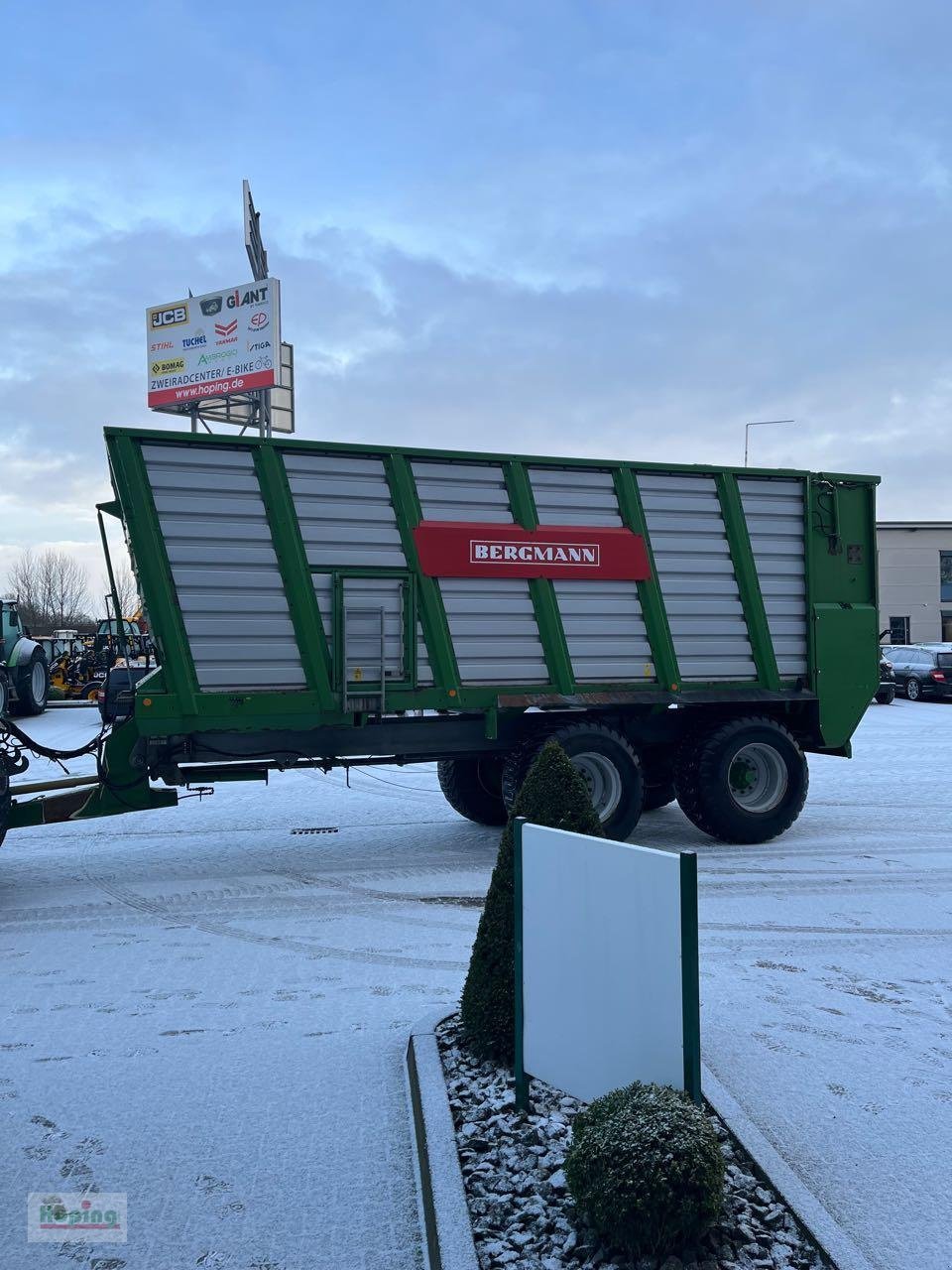 Häcksel Transportwagen типа Bergmann HTW 40 S, Gebrauchtmaschine в Bakum (Фотография 8)