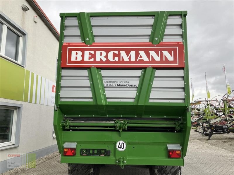 Häcksel Transportwagen des Typs Bergmann HTW 45 MIT LADERAUMABDECKUNG, Neumaschine in Heilsbronn (Bild 7)