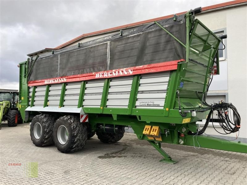 Häcksel Transportwagen del tipo Bergmann HTW 45 MIT LADERAUMABDECKUNG, Neumaschine en Heilsbronn (Imagen 1)