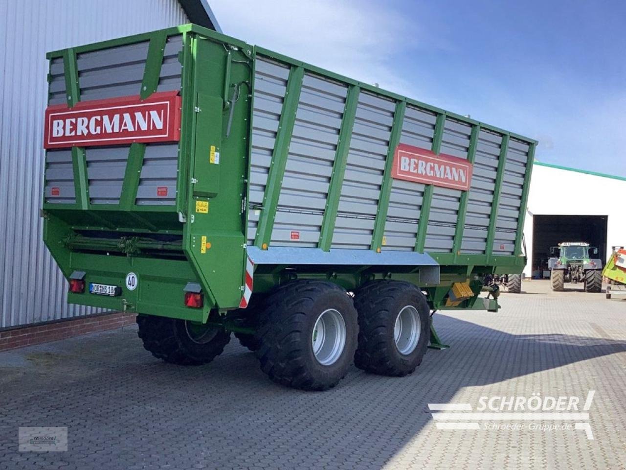 Häcksel Transportwagen tipa Bergmann HTW 45 S, Neumaschine u Norden (Slika 7)