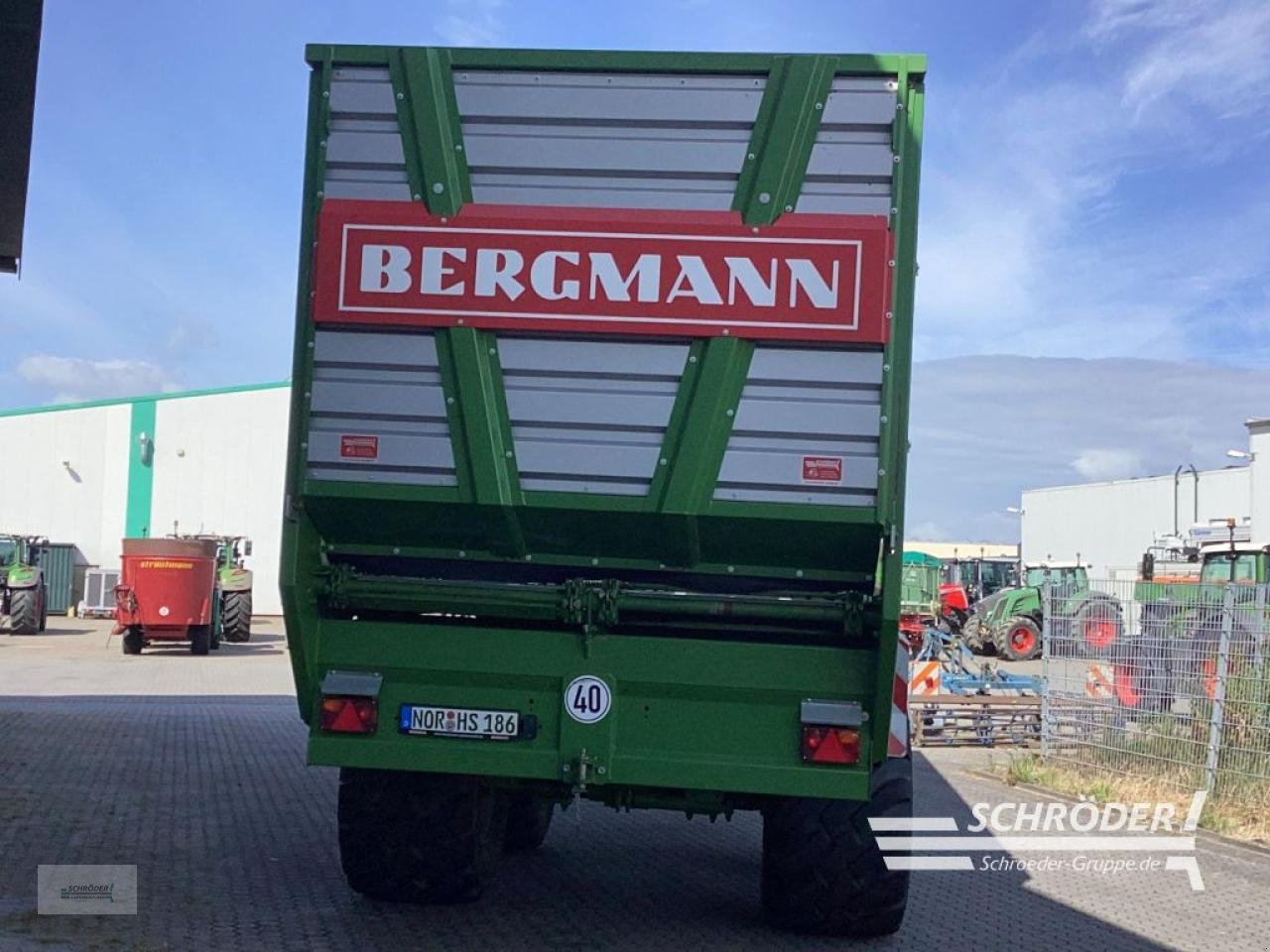 Häcksel Transportwagen του τύπου Bergmann HTW 45 S, Neumaschine σε Norden (Φωτογραφία 8)