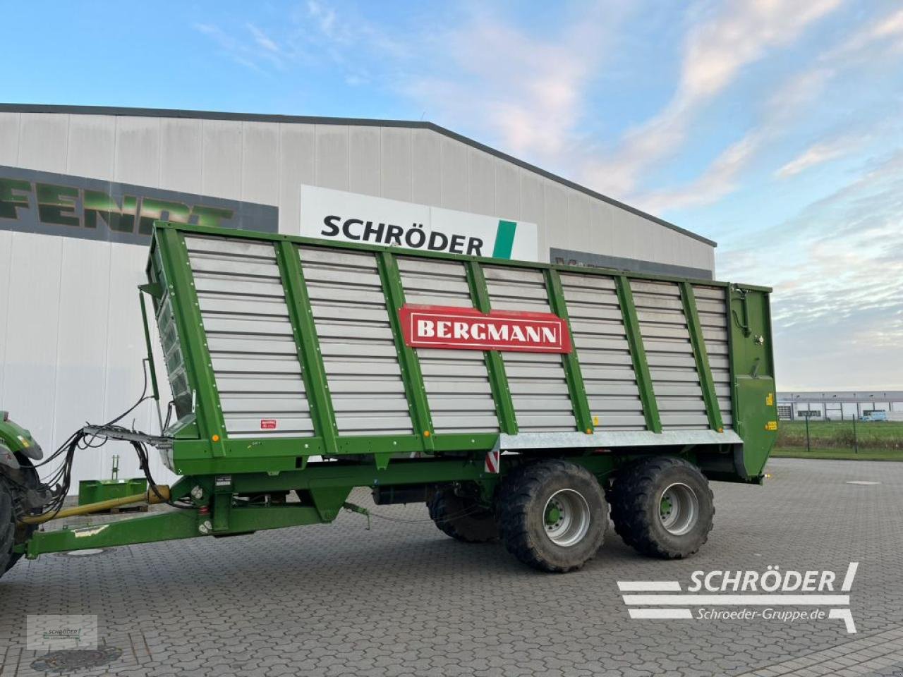 Häcksel Transportwagen del tipo Bergmann HTW 45 S, Neumaschine en Leizen (Imagen 1)