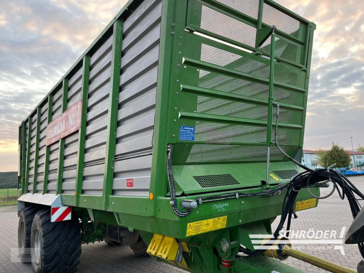 Häcksel Transportwagen typu Bergmann HTW 45 S, Neumaschine v Leizen (Obrázek 8)