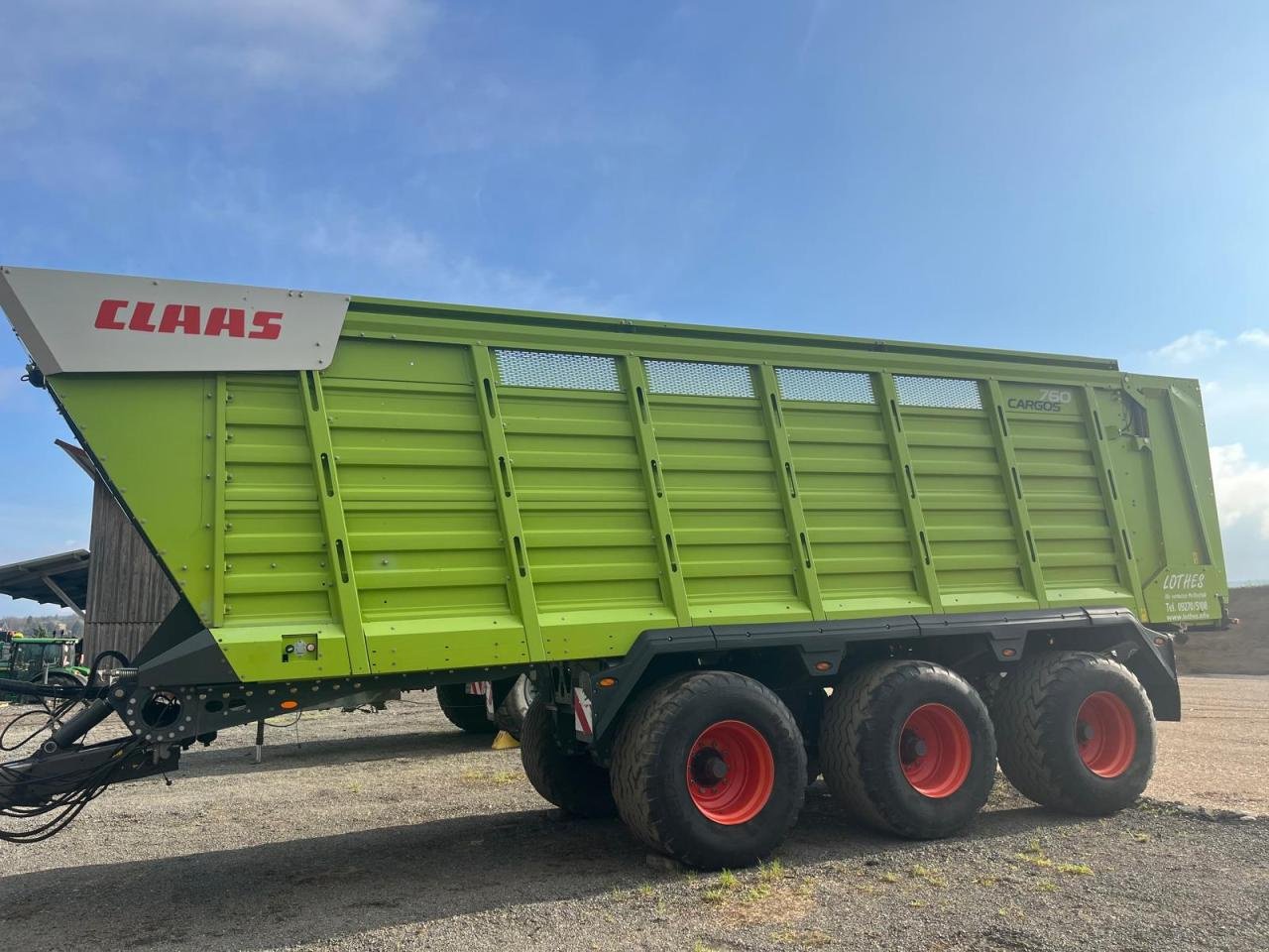 Häcksel Transportwagen tipa CLAAS Carcos 760, Gebrauchtmaschine u Nabburg (Slika 2)