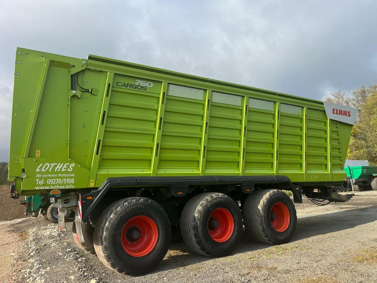 Häcksel Transportwagen tipa CLAAS Carcos 760, Gebrauchtmaschine u Nabburg (Slika 4)