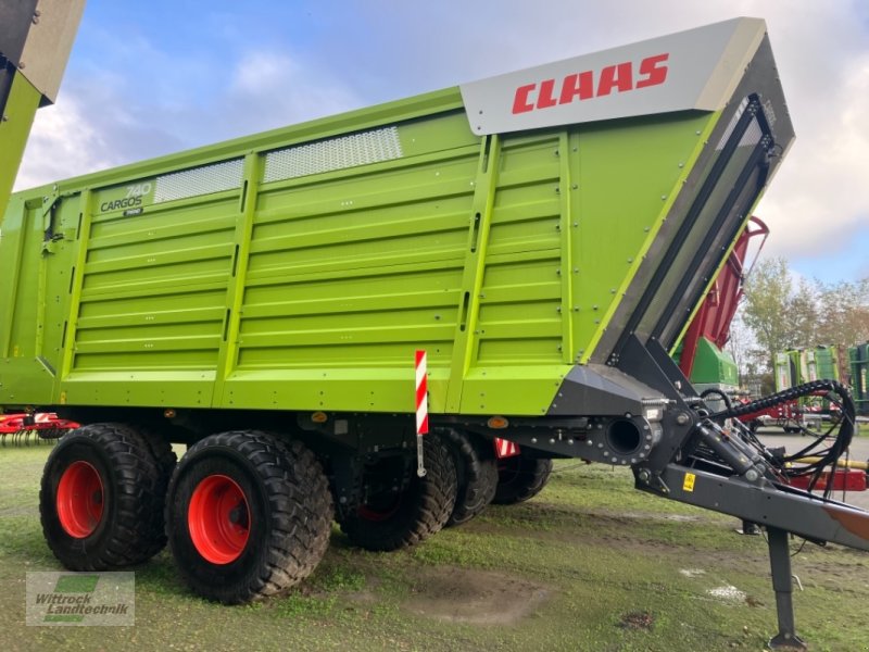 Häcksel Transportwagen del tipo CLAAS Cargos 740 Trend, Gebrauchtmaschine In Rhede / Brual (Immagine 1)