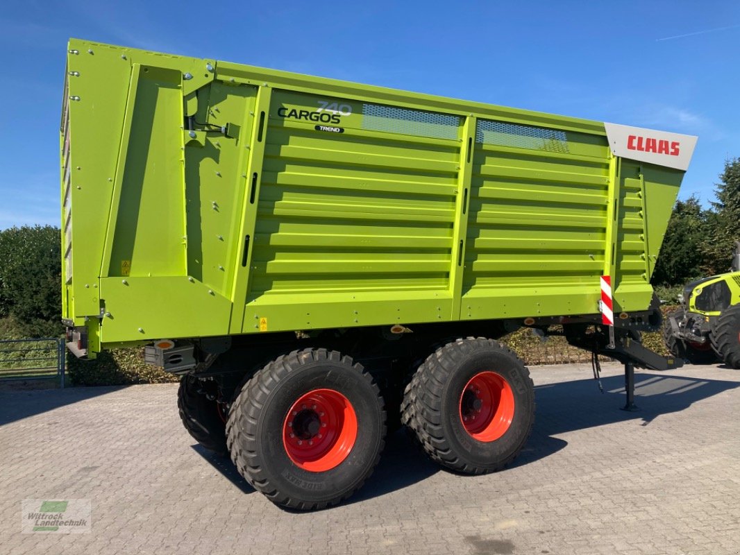 Häcksel Transportwagen del tipo CLAAS Cargos 740 Trend, Vorführmaschine In Georgsheil (Immagine 2)