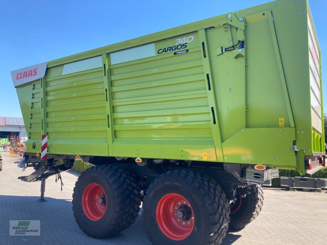 Häcksel Transportwagen del tipo CLAAS Cargos 740 Trend, Vorführmaschine In Georgsheil (Immagine 4)