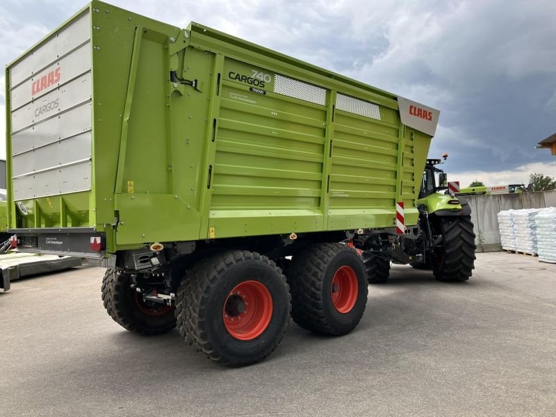 Häcksel Transportwagen des Typs CLAAS CARGOS 740 TREND, Gebrauchtmaschine in Freystadt (Bild 2)