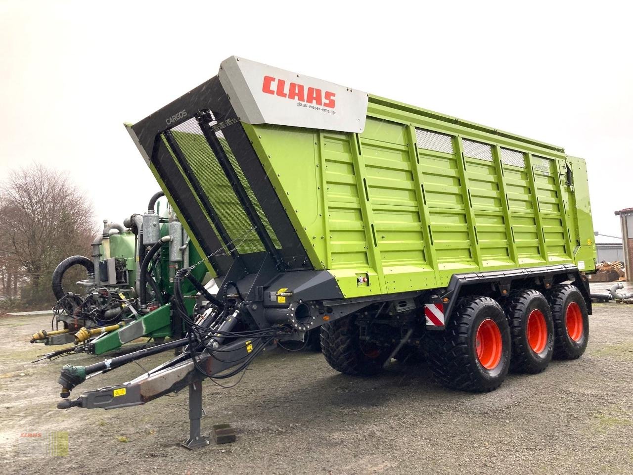 Häcksel Transportwagen typu CLAAS CARGOS 750 TREND Tridem, Gebrauchtmaschine v Neerstedt (Obrázek 1)