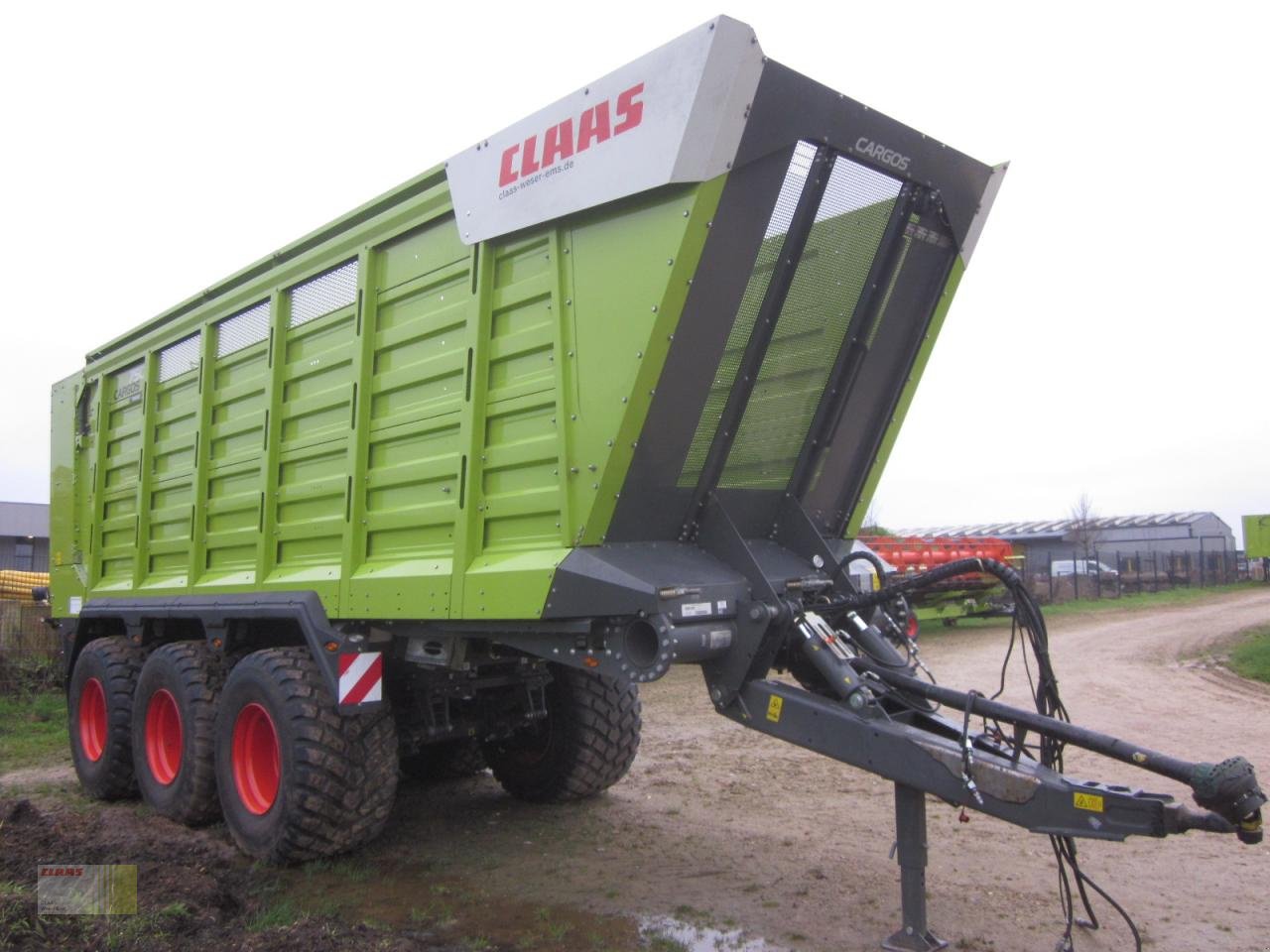 Häcksel Transportwagen van het type CLAAS CARGOS 750 TREND Tridem, Gebrauchtmaschine in Neerstedt (Foto 5)