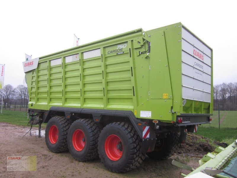 Häcksel Transportwagen del tipo CLAAS CARGOS 750 TREND Tridem, Gebrauchtmaschine In Neerstedt (Immagine 3)