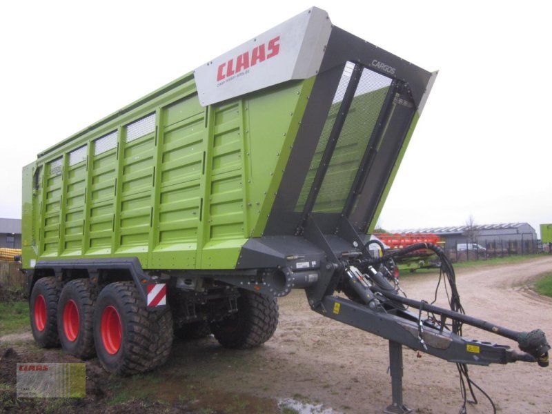 Häcksel Transportwagen Türe ait CLAAS CARGOS 750 TREND Tridem, Gebrauchtmaschine içinde Neerstedt (resim 5)