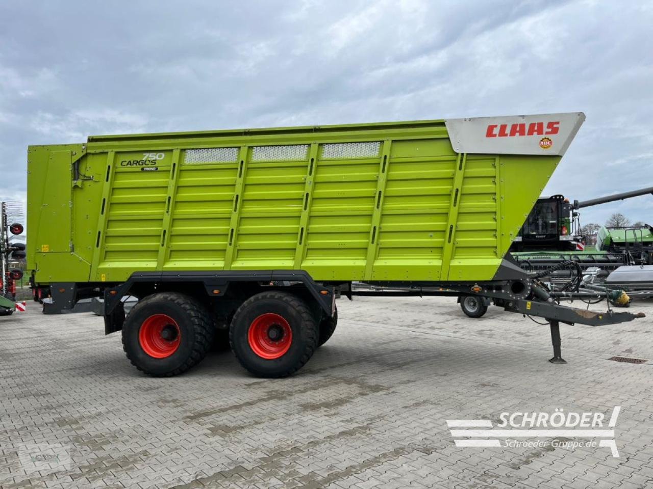 Häcksel Transportwagen типа CLAAS CARGOS 750, Gebrauchtmaschine в Scharrel (Фотография 2)