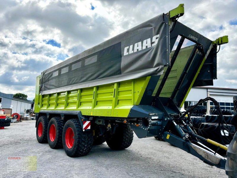 Häcksel Transportwagen typu CLAAS CARGOS 760 BUSINESS Tridem, 51 cbm, Laderaumabdeckung, Waage, CEMIS 700, Gebrauchtmaschine v Molbergen