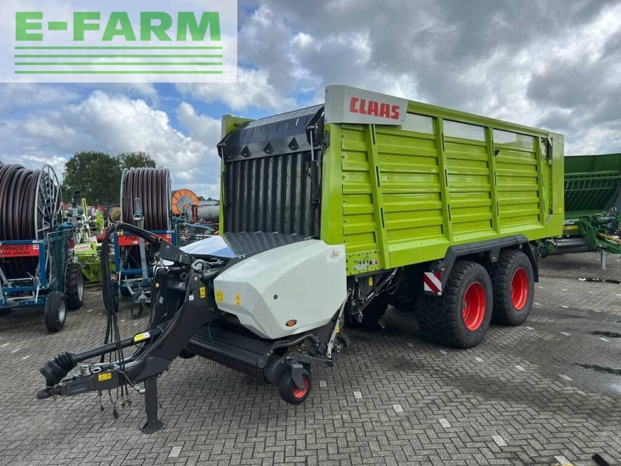 Häcksel Transportwagen del tipo CLAAS cargos 8500, Gebrauchtmaschine In ag BROEKLAND (Immagine 1)