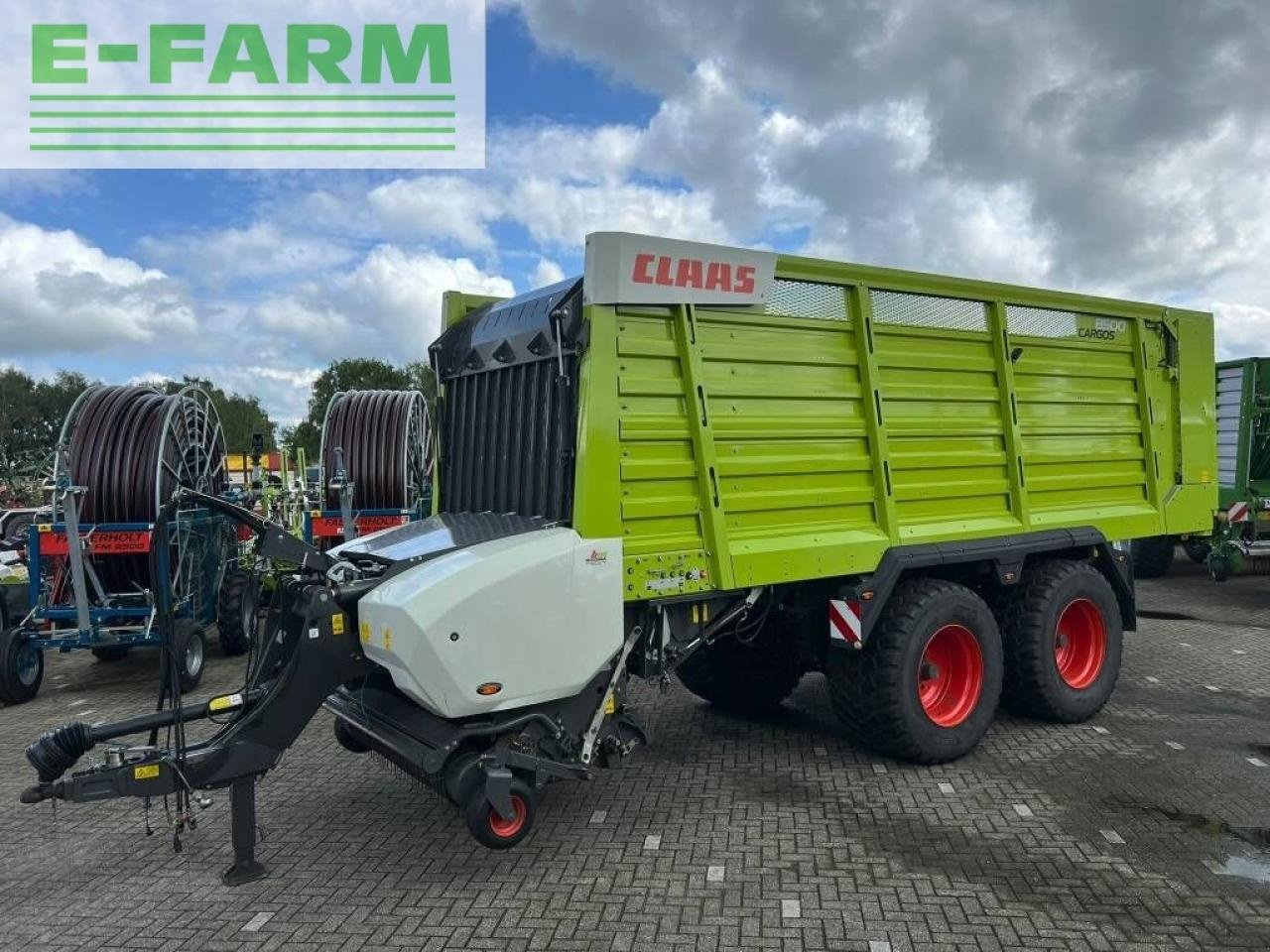 Häcksel Transportwagen del tipo CLAAS cargos 8500, Gebrauchtmaschine In ag BROEKLAND (Immagine 3)