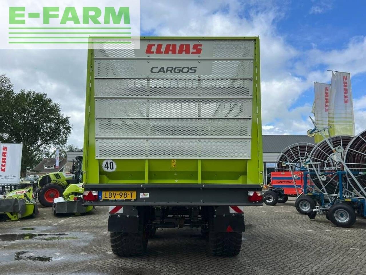 Häcksel Transportwagen des Typs CLAAS cargos 8500, Gebrauchtmaschine in ag BROEKLAND (Bild 6)