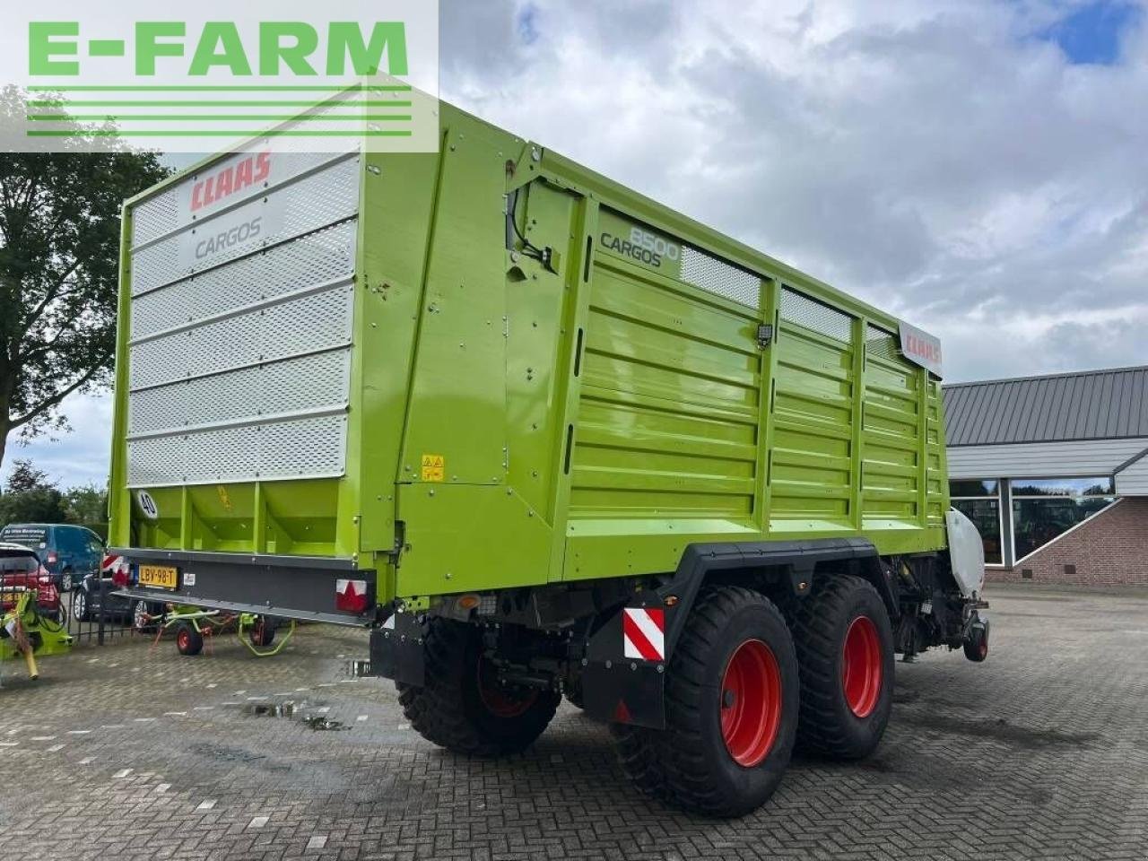 Häcksel Transportwagen van het type CLAAS cargos 8500, Gebrauchtmaschine in ag BROEKLAND (Foto 7)