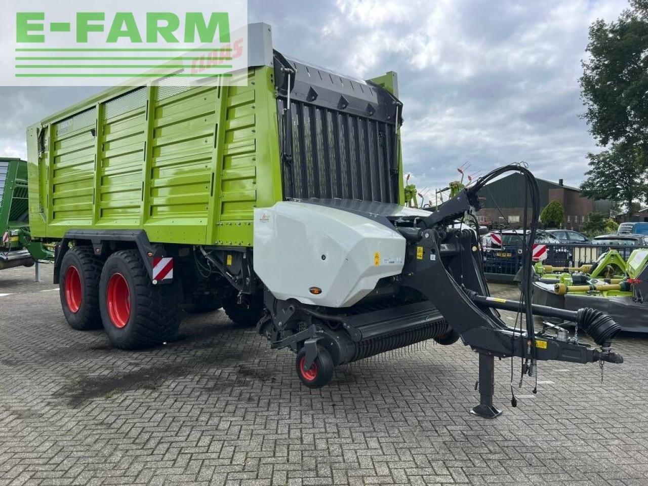 Häcksel Transportwagen van het type CLAAS cargos 8500, Gebrauchtmaschine in ag BROEKLAND (Foto 8)