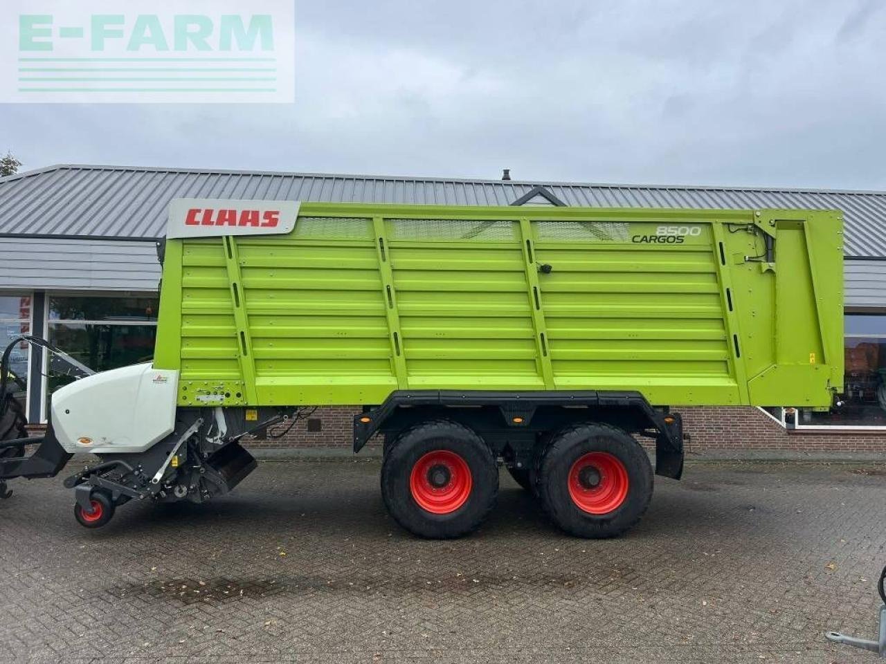 Häcksel Transportwagen van het type CLAAS cargos 8500, Gebrauchtmaschine in ag BROEKLAND (Foto 2)