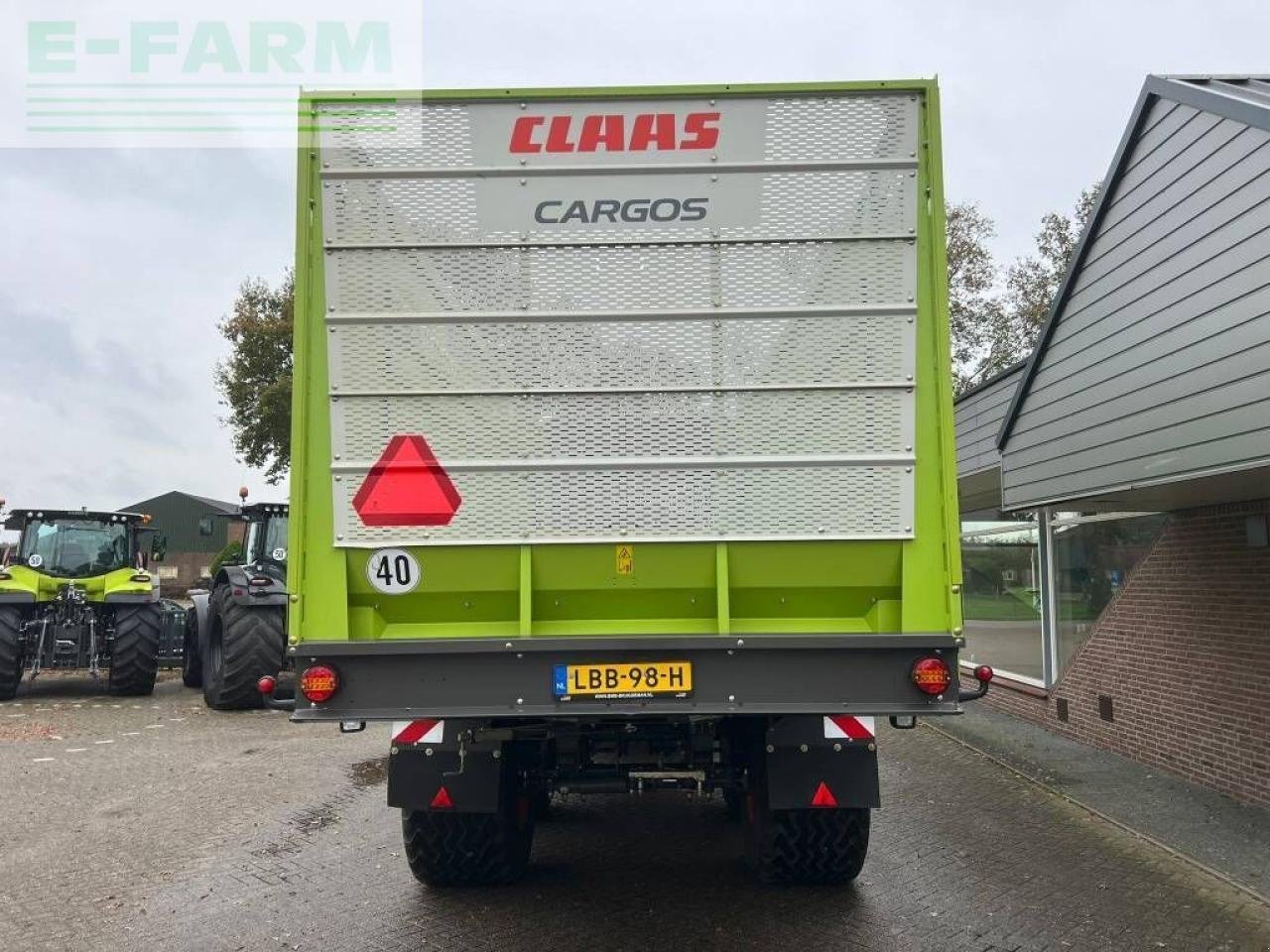 Häcksel Transportwagen van het type CLAAS cargos 8500, Gebrauchtmaschine in ag BROEKLAND (Foto 4)