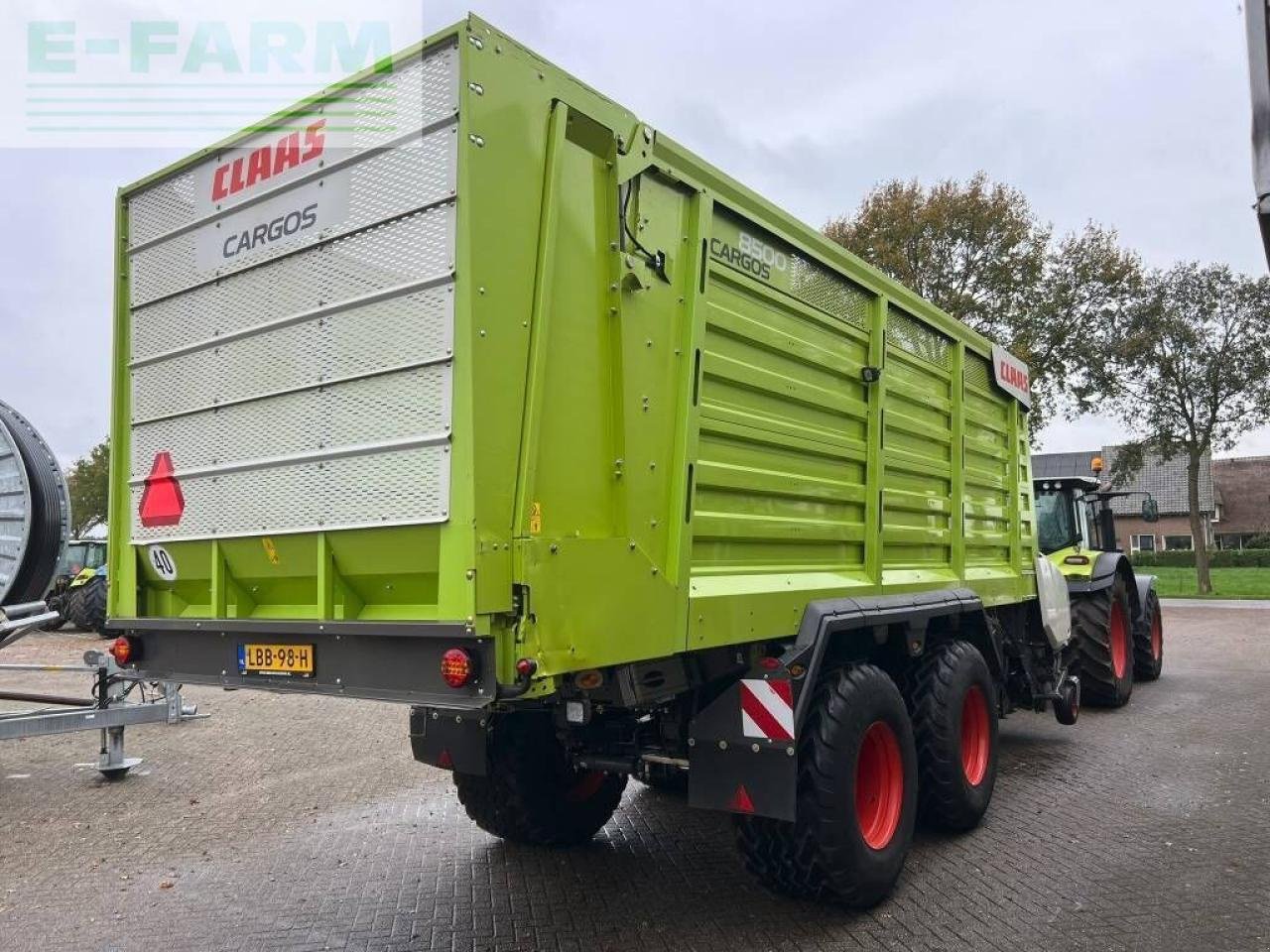 Häcksel Transportwagen van het type CLAAS cargos 8500, Gebrauchtmaschine in ag BROEKLAND (Foto 5)